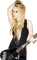 Kaz_Creations Woman Femme Avril Lavigne Singer Music - PNG gratuit GIF animé