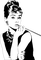 Kaz_Creations-Audrey-Hepburn-Silhouette - gratis png animeret GIF