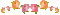 image encre animé barre effet scintillant briller coin fleurs roses printemps la nature ornement edited by me - GIF animate gratis GIF animata
