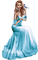 Femme Oiseaux Bleu :) - Free PNG Animated GIF
