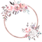 Flower frame - GIF animé gratuit