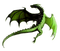 green dragon by nataliplus - бесплатно png анимированный гифка