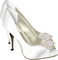 soave deco bride wedding shoe white - png gratuito GIF animata