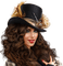 kvinna-donna-woman-steampunk - Free PNG Animated GIF