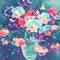 soave background animated vintage flowers - Bezmaksas animēts GIF animēts GIF