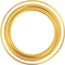 Gold Frame Circle - ücretsiz png animasyonlu GIF