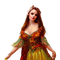 kikkapink autumn fantasy woman - bezmaksas png animēts GIF