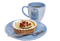 Kaz_Creations Coffee Tea Cup Saucer - gratis png geanimeerde GIF
