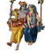 Radha Krishna - ilmainen png animoitu GIF