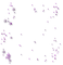 Purple snowflakes overlay deco [Basilslament] - Free PNG Animated GIF