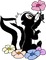 skunk by nataliplus - безплатен png анимиран GIF