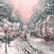 kikkapink winter vintage background christmas - Free animated GIF Animated GIF