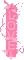 Text.Love.Roses.Pink.Animated - KittyKatLuv65 - GIF animado gratis GIF animado