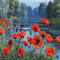 background animated flower schlappi50 - Free animated GIF Animated GIF