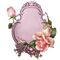 bg-frame-lila-blommor - kostenlos png Animiertes GIF