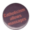 catholicism allows massages pin - GIF animé gratuit