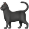 Black cat emoji