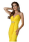 woman in yellow by nataliplus - png grátis Gif Animado