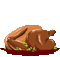 animated turkey food plate - Gratis geanimeerde GIF geanimeerde GIF