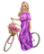 Kaz_Creations Colour Girls Bicycle Bike - png gratis GIF animado
