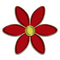 Kaz_Creations Colours Deco Glass Flower - 免费PNG 动画 GIF