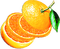 soave deco  summer fruit citrus scrap orange green - zdarma png animovaný GIF