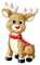 Weihnachten, Rentier, Rudolph - png gratis GIF animado