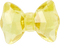 yellow bow gem - ingyenes png animált GIF