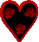 3d rose heart - GIF animate gratis GIF animata