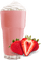 Strawberry Milkshake - безплатен png анимиран GIF