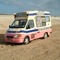 Ice Cream Van Beach Background - png grátis Gif Animado