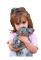 Kaz_Creations Baby Enfant Child Girl Rabbit Easter - безплатен png анимиран GIF