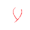 Rolling Heart - Animovaný GIF zadarmo animovaný GIF