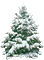 tree arbre baum fir tanne sapin tube deco  winter hiver snow snowfall neige schnee gif anime animated animation - GIF animé gratuit GIF animé