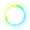 Coloured Circle Frame