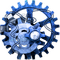 soave deco steampunk blue - безплатен png анимиран GIF