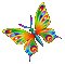 Nina butterfly - GIF animate gratis GIF animata