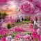 Pink Surreal Rose Garden
