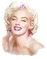 Marylin Monroe - bezmaksas png animēts GIF
