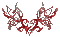 red butterfly - Darmowy animowany GIF animowany gif