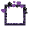 Small Black/Purple Frame - Gratis geanimeerde GIF geanimeerde GIF