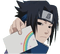 blank sasuke gay rainbow card - GIF animé gratuit