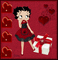 MMarcia gif Betty Boop coeur - Free animated GIF Animated GIF