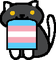 Transgender cat - png ฟรี GIF แบบเคลื่อนไหว