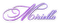 soave text Miriella purple - PNG gratuit GIF animé