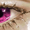 eyes augen yeux femme woman frau gif anime animated animation glitter fond image pink - GIF animé gratuit GIF animé