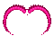 coe coeur love rose glitter gif deco animé - Free animated GIF Animated GIF