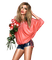 spring woman by nataliplus - kostenlos png Animiertes GIF