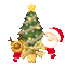 Christmas Tree - Безплатен анимиран GIF анимиран GIF