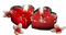Candle Heart Red Flower - Bogusia - бесплатно png анимированный гифка